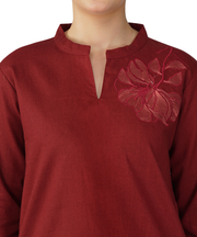 Flower Collar Co-ord Set