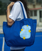 Printed Quote Tote Bag