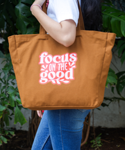 Printed Quote Tote Bag